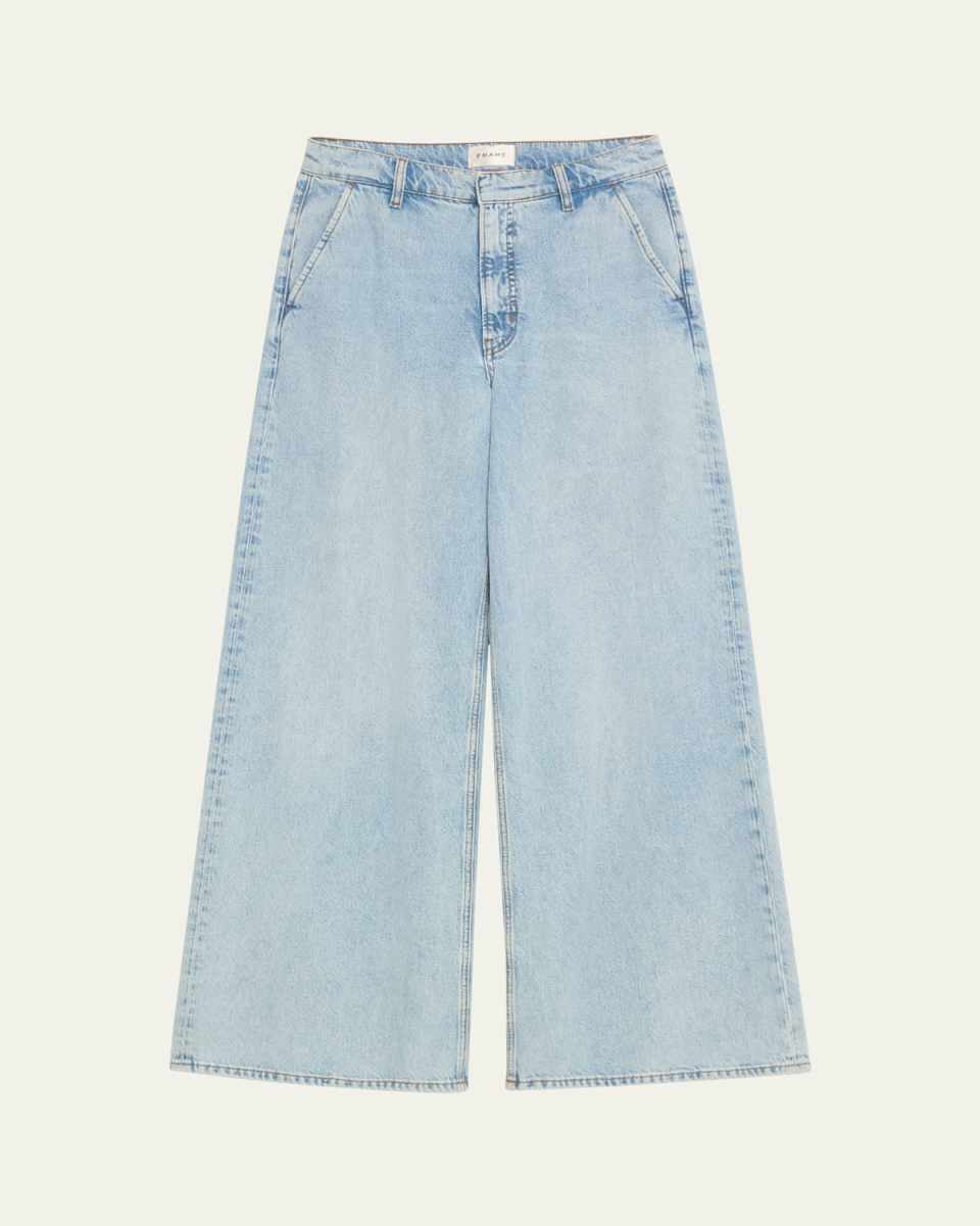 The Wide Denim Trousers